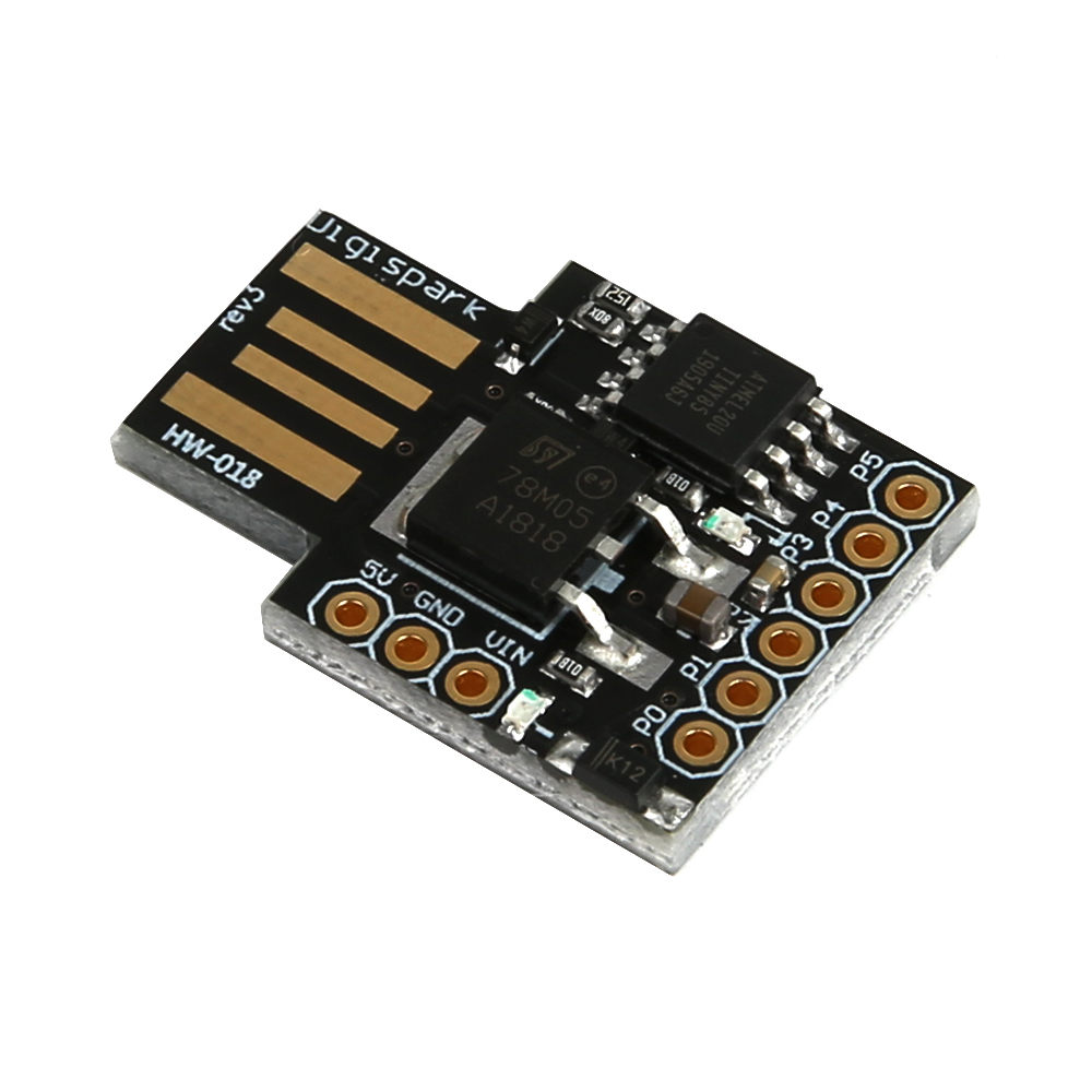 Микроконтроллер Digispark ATTINY85, USB